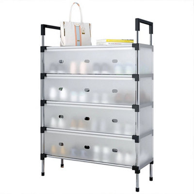  - 5 Tier Shoe Rack With Dust Proof Cover