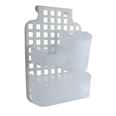  - Plastic Quality Hanging Shower Caddy Over Cupboard Door Tidy Organizer Over Cabinet Shower Caddy