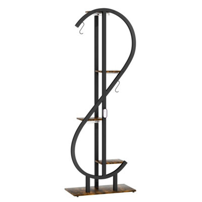  - Large Plant Stand With Led Grow Lights Flowers Bonsai Plant Shelf Display Rack