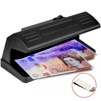  - Counterfeit Money DetectorFake Banknote Forged Checker Tester