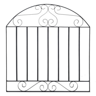  - Style A Heavy Duty Metal Garden Gate Wrought Iron Pedestrian Gates With Free Fittings