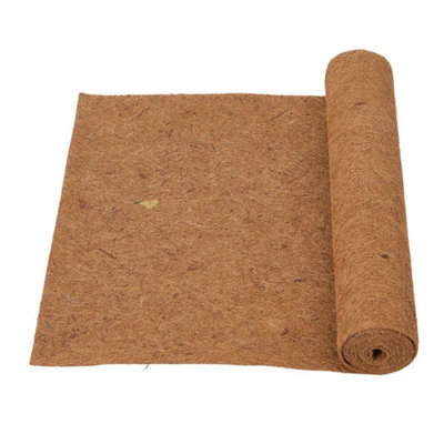  - Planter Liner Garden Wall Trough Hanging Basket Coir Coco Fibre Roll 2M X 50Cm