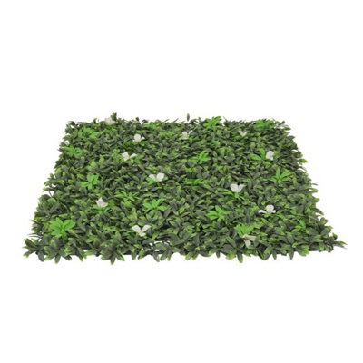  - 1Mx1M Artificial Plant Wall Mat Fence Greenery Panels Decor Foliage Hedge Grass