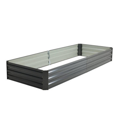  - Steel Planter Raised Garden Bed Elevated Planter Box Balcony Deck To Planting