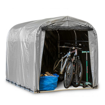 220Cm Bulhawk Garden Storage Shelter Bike Shed Log Store Motorbike Moped Scooter Cover from B&Q