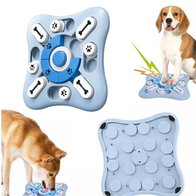 Dog Interactive Puzzle Iq Toys Treat Food Puzzle Game For Dog Mental Stimulation from B&Q