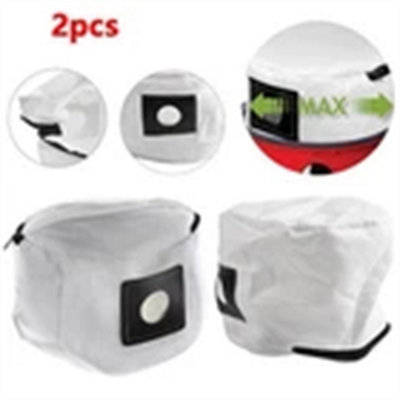 2 X Vacuum Cleaner Washable Dust Cloth Bag Reusable from B&Q