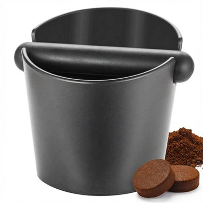 Coffee Knock Box Coffee Grounds Container Espresso Knock Box Coffee Bin Non-Slip from B&Q