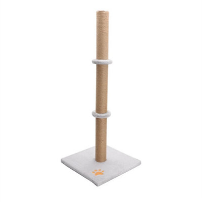 89Cm Cat Scratching Post Cat Kitten Extra Tall Scratching Scratcher Post Supplie from B&Q