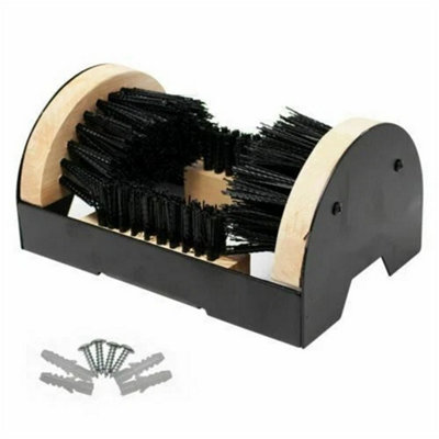 Outdoor Door Step Boot Scraper Brush Cleaner Mat Removes Mud Dirt Shoes & Wellys from B&Q