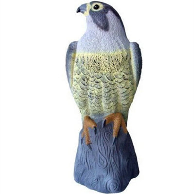 Falcon Pest Deterrant Garden Lawn Pond Bird Cat Scarer Decoy Decorative Hawk from B&Q