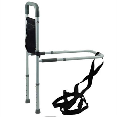Adjustable Steel Bed Rail  Elderly Bed Safety Grab Bar 150Kg from B&Q
