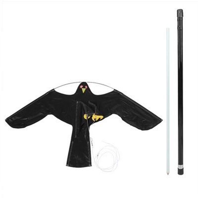 Bird Scarer Hawk Kite 4M Telescopic Pole Uk from B&Q