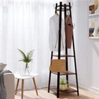 Industrial Coat Rack Tree Hall Storage Hooks from B&Q