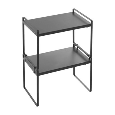  - 2-Tier Expandable Corner Shelf
