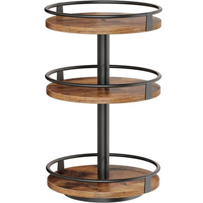  - 3-Tier Rotating Spice Rack For Kitchen