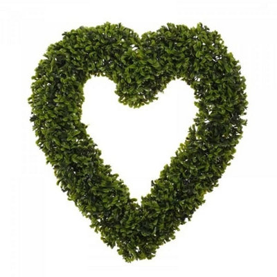  - 40Cm Hanging Boxwood Wreath Indoor Outdoor