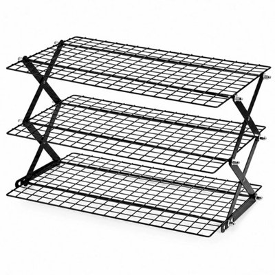  - 3-Tier Foldable Cooling Rack Stand