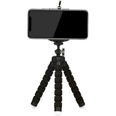 B&Q Mini Travel Tripod With Phone Mount 55M