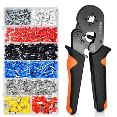  - 1200Pcs Ferrule Crimping Tool Set