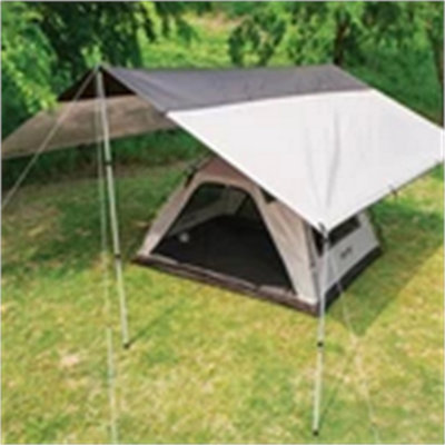 1Pcs-Tent Poles Telescopic Adjustable Awning Canopy Tarp Pole Support Rod from B&Q