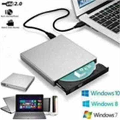 External Usb Dvd Rom Cd Rom Drive Rewriter Burner Writer For Laptop Pc Mac from B&Q