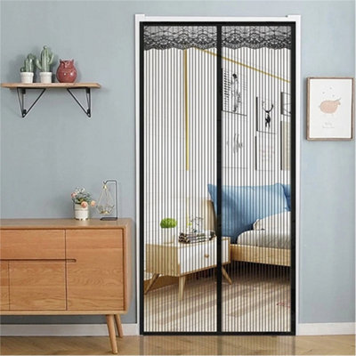  - 120 X 240Cm Magnetic Screen Door Net Mosquito Fly Insect Mesh