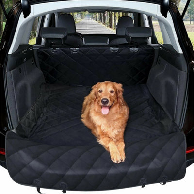 Car Rear Seat Cover Pet Dog Protector Travel Hammock Mat from B&Q