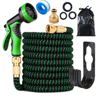 150Ft Expandable Flexible Garden Hose With Water Spray Gun from B&Q
