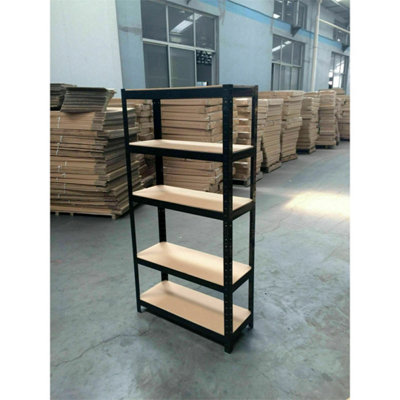 5 Tier Boltless Garage Racking Metal Shelving Unit For Shed from B&Q