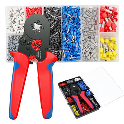 1200Pcs Wire Crimp Bootlace Ferrule Connector Terminals Kit from B&Q
