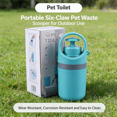 Pet Waste Grabber Dog Cat Poop Picker With Garbage Bags from B&Q