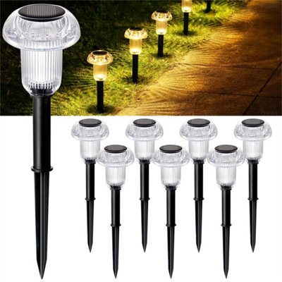  - 8Pc Solar Garden Stake Lights Outdoor Yard Patio Landscape Walkway