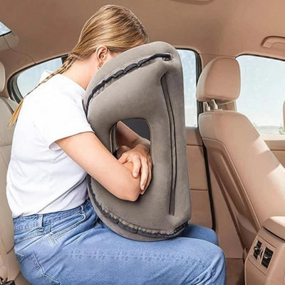  - Inflatable Travel Pillow For Airplane-Support Head Inflatable Pillow Neck Pillow