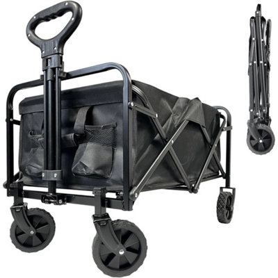  - Trolley Cart Camping Heavy Duty Folding Aluminium Hand Truck Trolley On Wheels Sack Cart