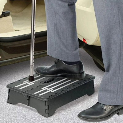Anti-Slip Half Step Mobility AidElderly & Disability Outdoor Step Stool from B&Q