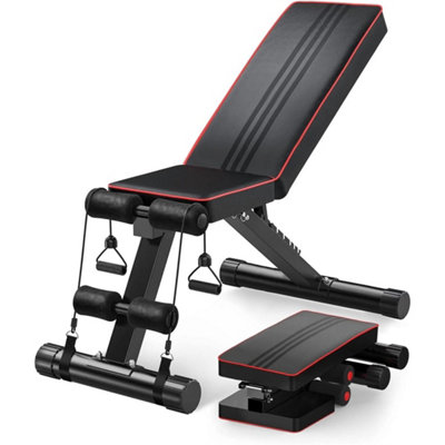 Foldable Weight  Adjustable Strength Training Full Body Workout Gym from B&Q
