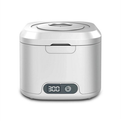 340Ml Ultrasonic Denture Cleaner Portable Retainer Cleaning Machine from B&Q