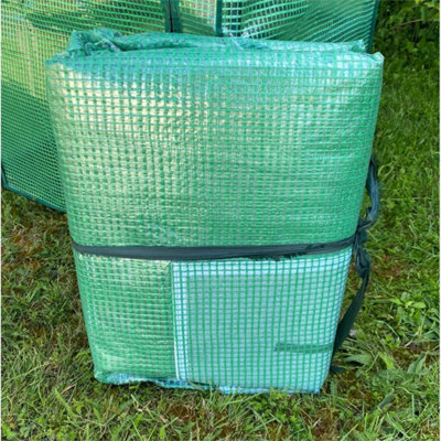 3M Reinforced Polytunnel Cover Garden Greenhouse Replacement from B&Q