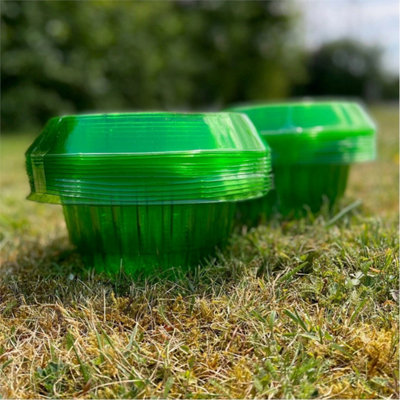 24Pcs Plastic Slug Snail Collars Plant Pest Protection Deterrent from B&Q
