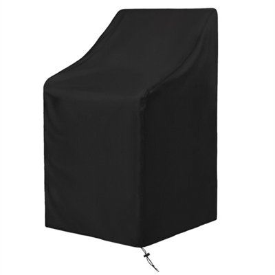 61 X 68 X 107/80 (H) Cm-Waterproof Stacking Chair CoverHeavy Duty Outdoor Patio Furniture Protection from B&Q