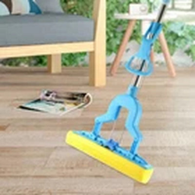 Super Absorbent Sponge Mop Telescopic Floor Cleaner from B&Q