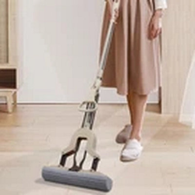  - Telescopic Sponge Mop Super Absorbent With 3 Heads