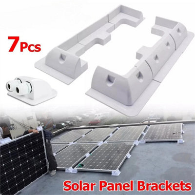 7Pcs Solar Panel Mounting Brackets Corner Kit For Caravan Rv Boat Roof from B&Q