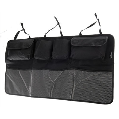 Large Car Boot Organiser Back Seat Hanging Storage Bag Pocket from B&Q