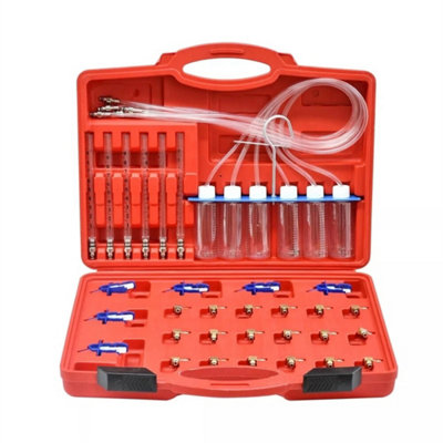 36Pcs 6 Cylinder Diesel Injector Common Rail Leak Off Test Kit from B&Q