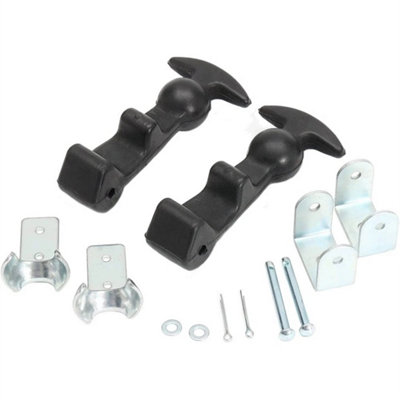 4Pcs 112mm Rubber Bonnet Catch Strap Latch Fastener For Car & Trailer from B&Q