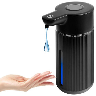 Black 420Ml Touchless Automatic Soap Dispenser from B&Q