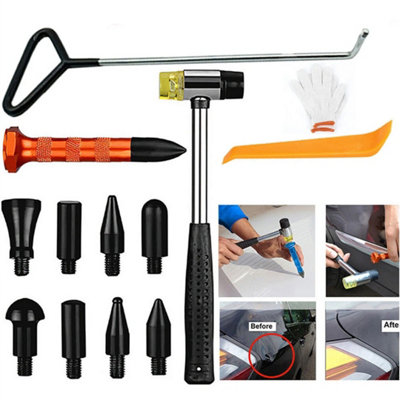 Paintless Dent Repair Rod Kit Car Dent Removal Tools