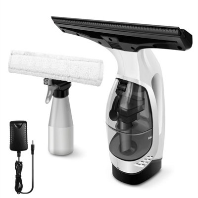 Cordless Rechargeable Window Vac Vacuum Cleaner For Mirrors Tiles from B&Q